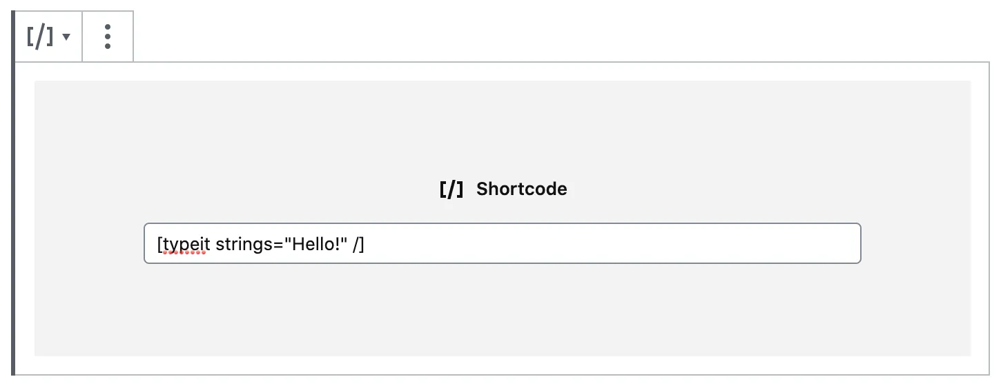 Plugin Shortcode